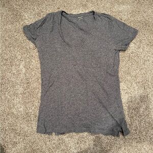 Madewell Heather Gray Short Sleeve Tee